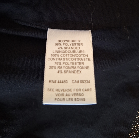 Material Girl Black Sparkle Blazer - Size Small - Picture 3 of 5